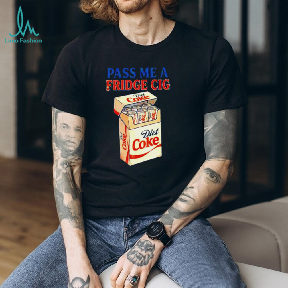 Diet Coke Fridge Cig Parody Funny Soda Pop Humor Retro Vintage Men Women Fans T Shirt