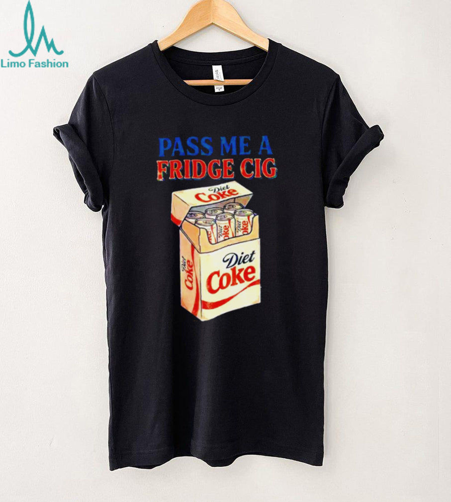 Diet Coke Fridge Cig Parody Funny Soda Pop Humor Retro Vintage Men Women Fans T Shirt