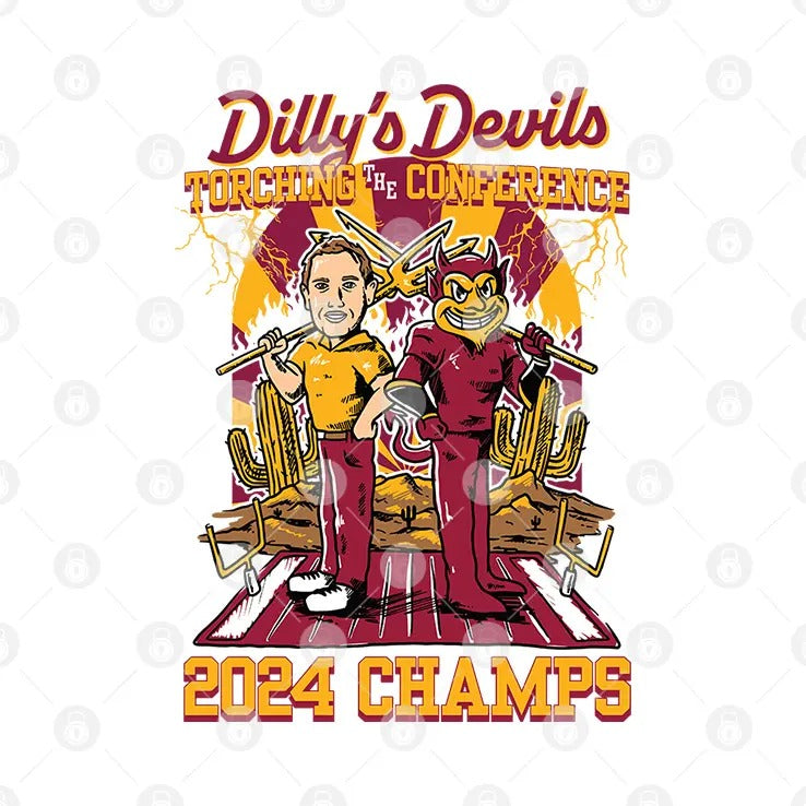 Dilly’s Devils Torching The Conference 2024 Champs Shirt