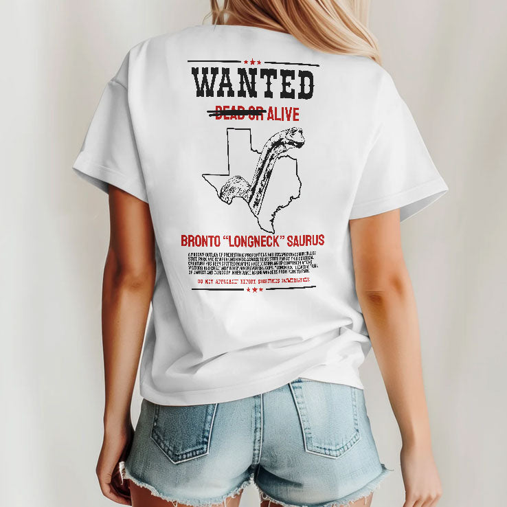 Dinosaur Valley’s Most Wanted Bronto Longneck Saurus Shirt