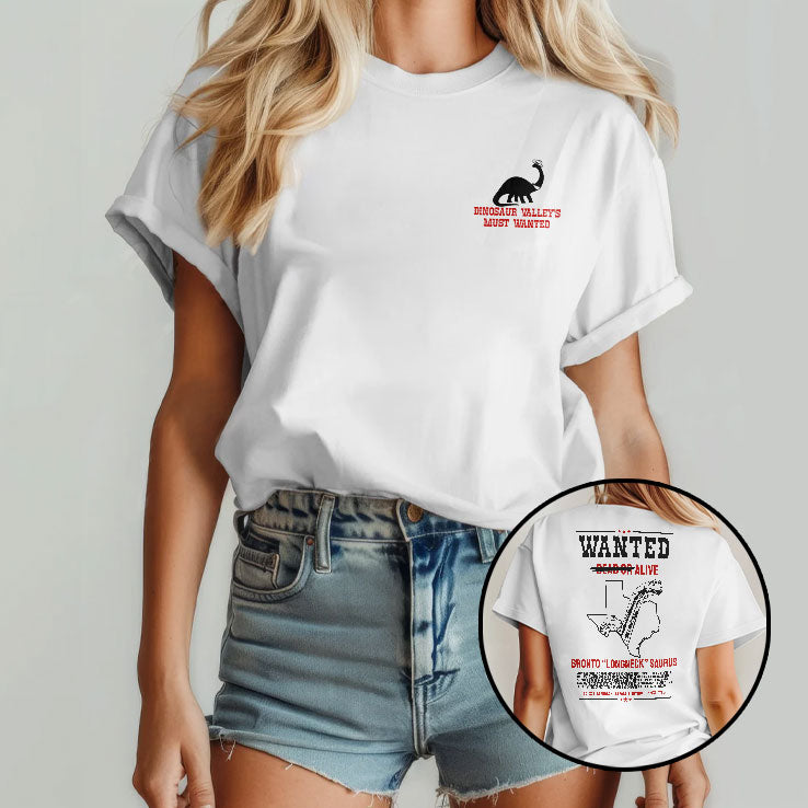 Dinosaur Valley’s Most Wanted Bronto Longneck Saurus Shirt