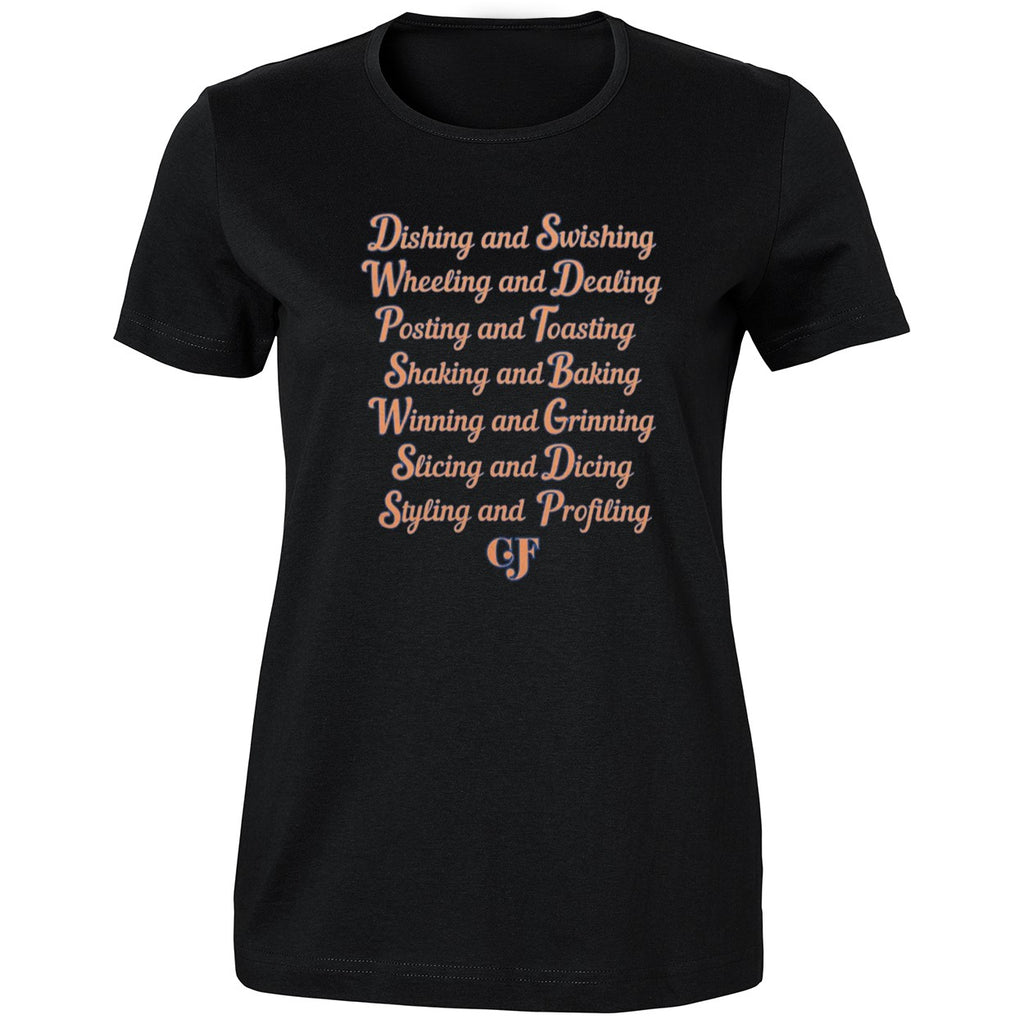Dishing And Swishing Knicks Clyde Frazier Famous Sayings Shirt