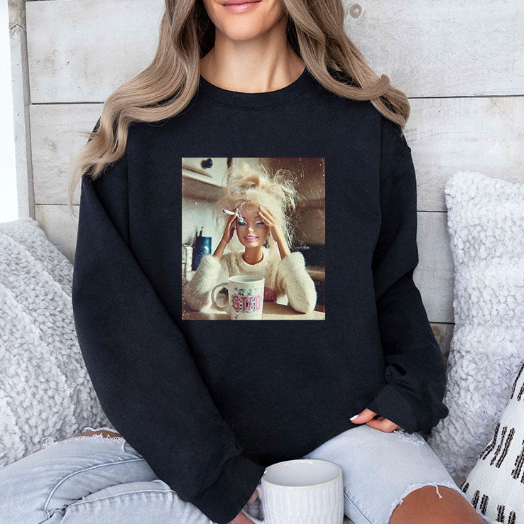 Distressed Doll Face Meme T Shirt