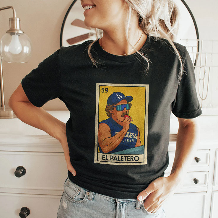 Dodgers Kike Hernandez El Paletero T Shirt