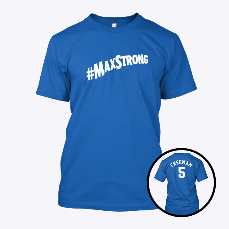 Dodgers Maxstrong Freddie Freeman 5 Shirt