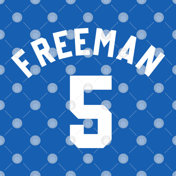 Dodgers Maxstrong Freddie Freeman 5 Shirt