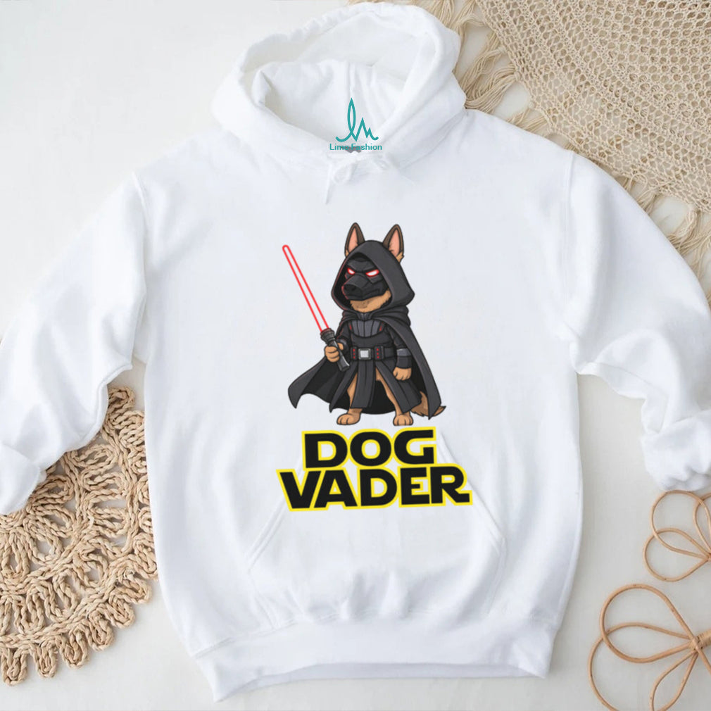 Dog Vader German Shepherd Sith Lord Funny Pet Lover T Shirt