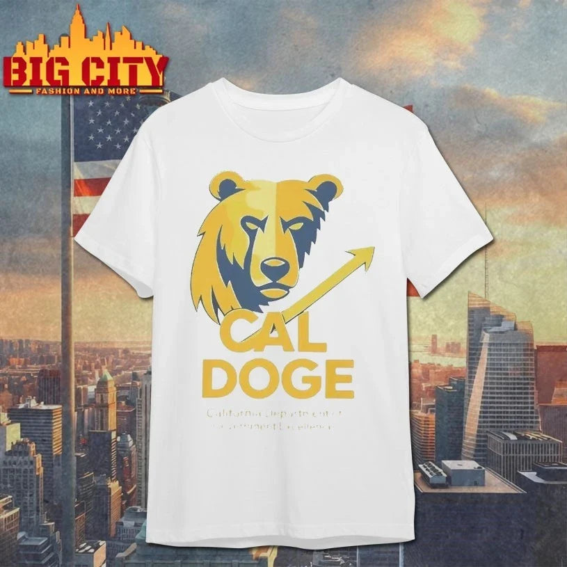 Doge California Department of Government Efficiency t-shirt