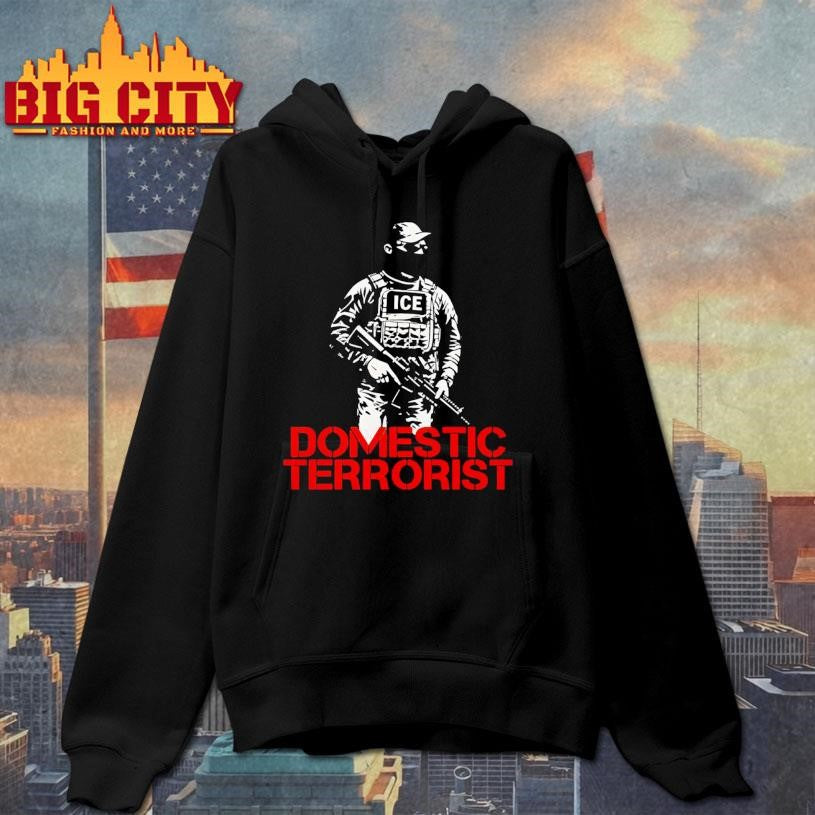 Domestic Terrorist Abolish Ice Shirt