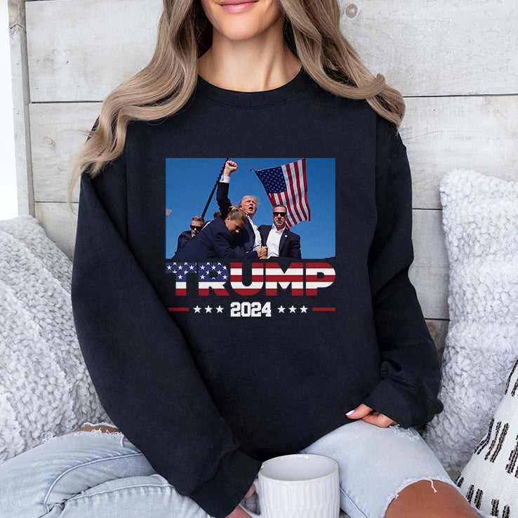 Donald Trump 2024 Survived Shot At Election Rally T Shirt