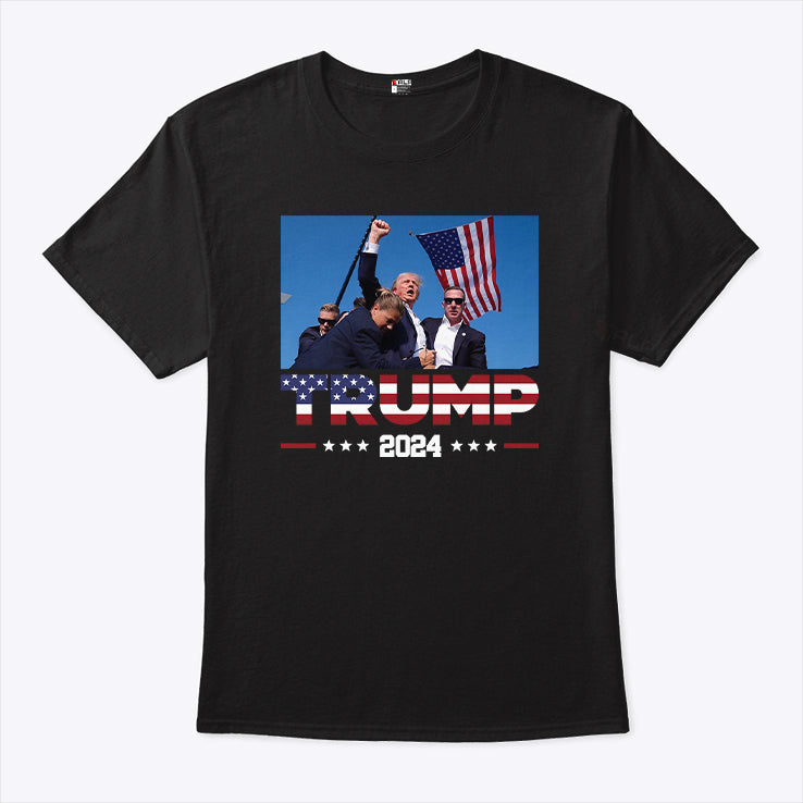 Donald Trump 2024 Survived Shot At Election Rally T Shirt