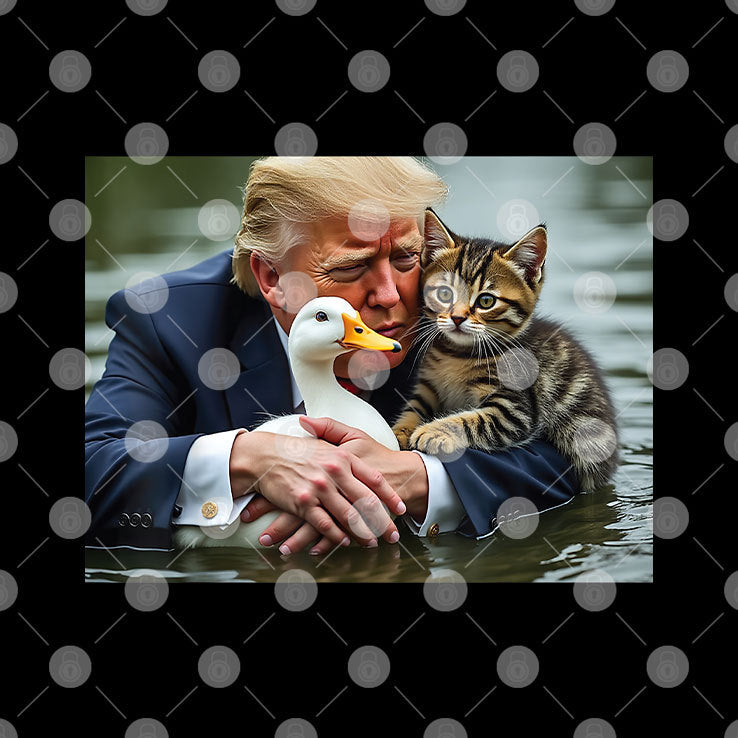 Donald Trump Cats and Ducks Memes T Shirt