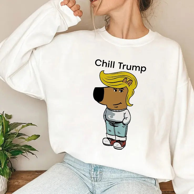 Donald Trump Chill Guy Meme T Shirt