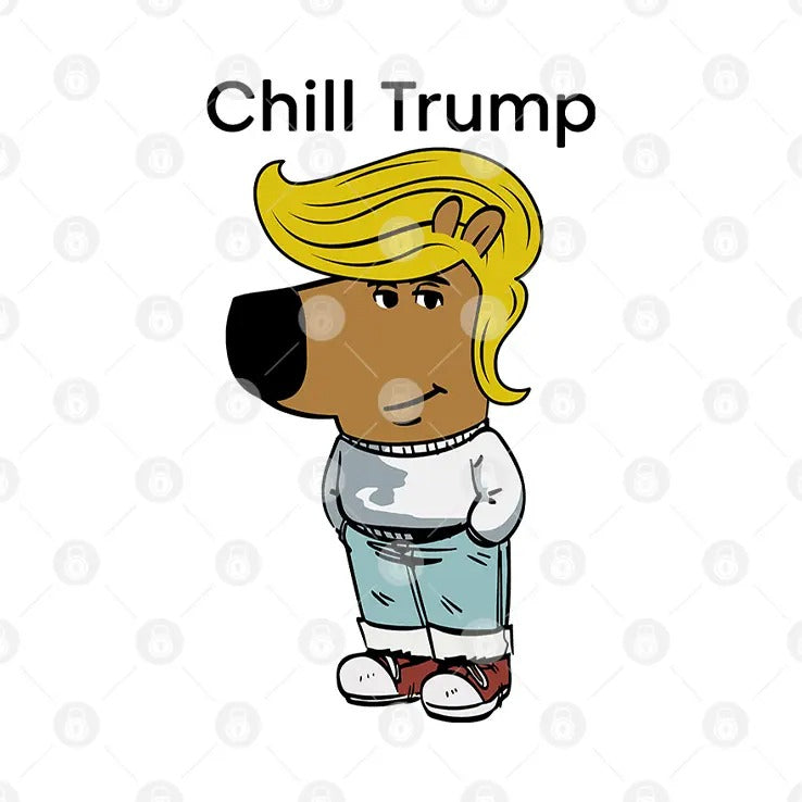 Donald Trump Chill Guy Meme T Shirt
