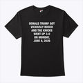 Donald Trump Got Viciously Booed And The Knicks Went Up 3-0 On Monday June 8 2026 Shirt