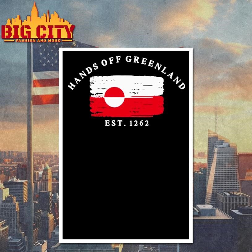 Donald Trump Hands Off Greenland Shirt