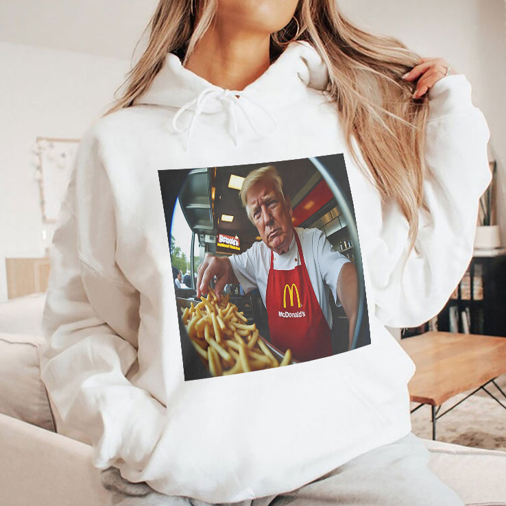 Donald Trump Makes Fries At McDonald’s T Shirt