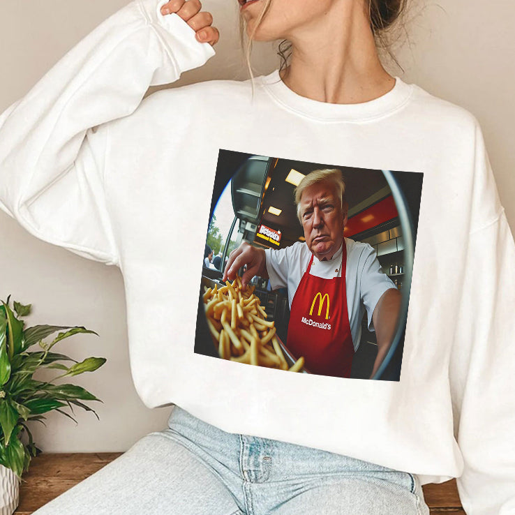 Donald Trump Makes Fries At McDonald’s T Shirt