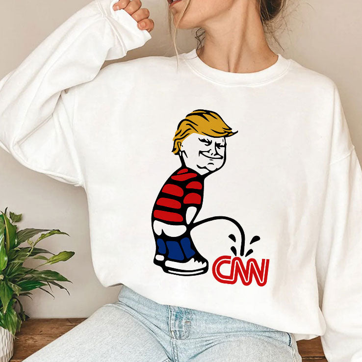 Donald Trump Piss On CNN Fake News Shirt