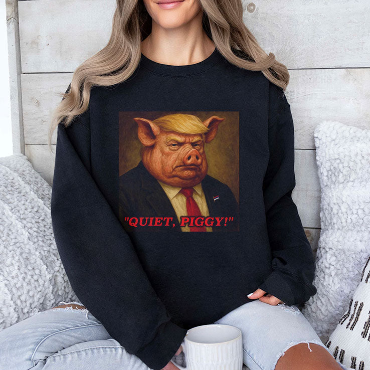 Donald Trump Quiet Piggy T Shirt