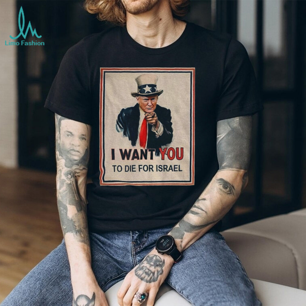 Donald Trump Uncle Sam I Want You Political Satire T Shirt