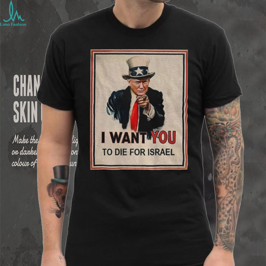 Donald Trump Uncle Sam I Want You Political Satire T Shirt