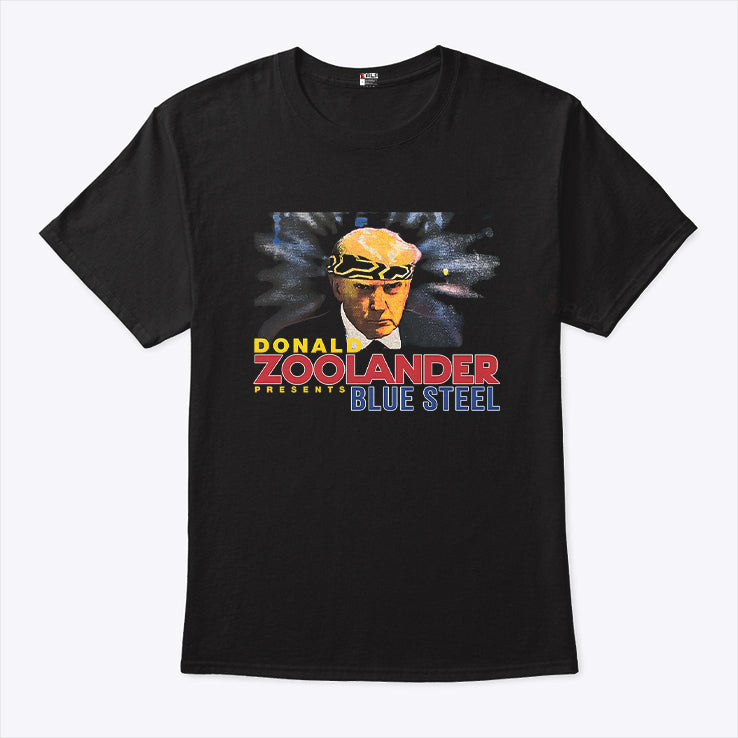 Donald Zoolander Presents Blue Steel Shirt