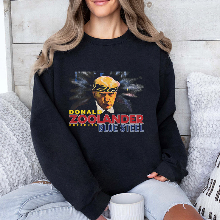 Donald Zoolander Presents Blue Steel Shirt