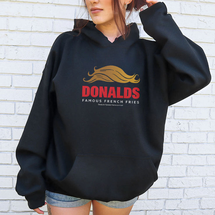 Donald’s Famous French Fries Because Kamala Liar Shirt