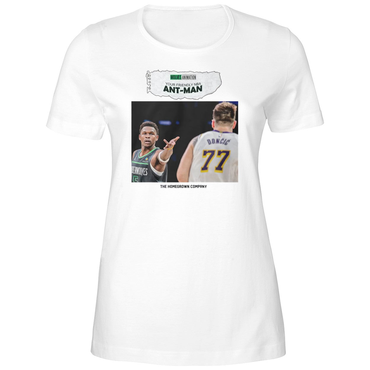 Dončić And Anthony Edwards Ant Man The Homegrown Company Shirt