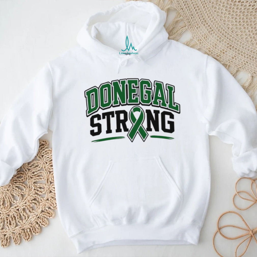 Donegal Strong Green Ribbon Awareness Support Graphic T Shirt