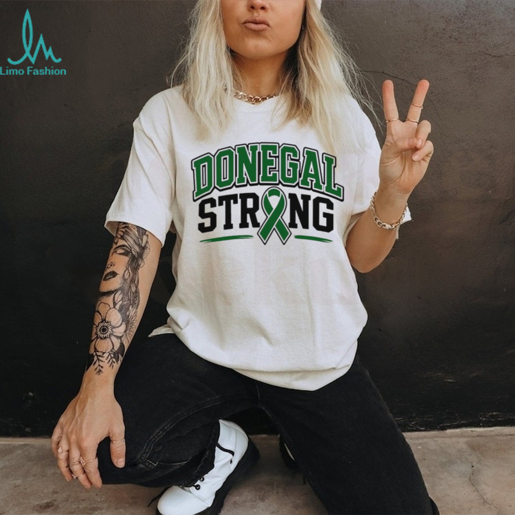 Donegal Strong Green Ribbon Awareness Support Graphic T Shirt