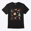 Doodle Liberal Values Holiday Subtle Anti Trump Christmas Shirt