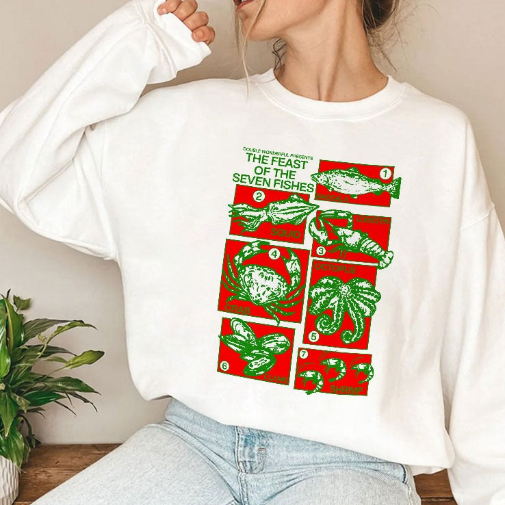 Double Wonderful Presents The Feast Of The Seven Fishes T Shirt