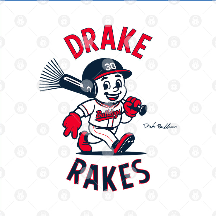 Drake Baldwin Drake Rakes Atlanta Braves Baseball T Shirt