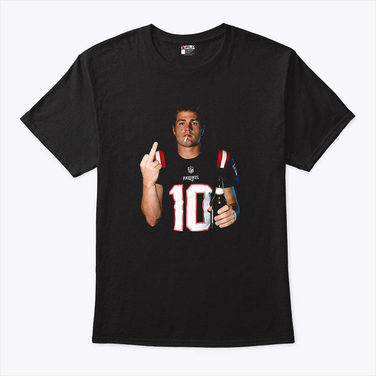 Drake Maye Middle Finger T Shirt