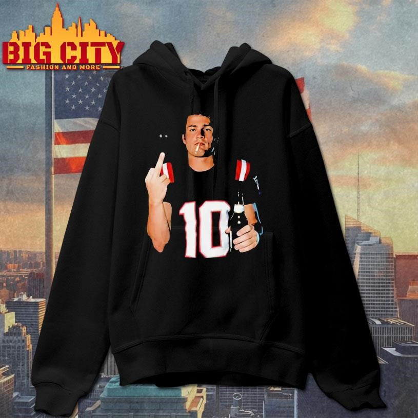 Drake Maye Middle Finger Shirt