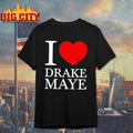 Drake Maye New England I Heart Shirt