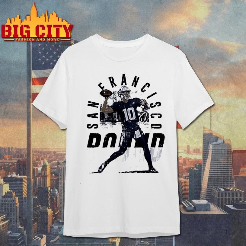 Drake Maye New England San Francisco Bound Signature poster Shirt