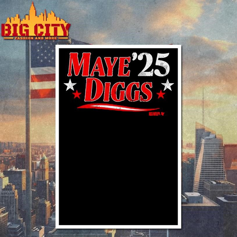 Drake Maye-Stefon Diggs ’25 Shirt