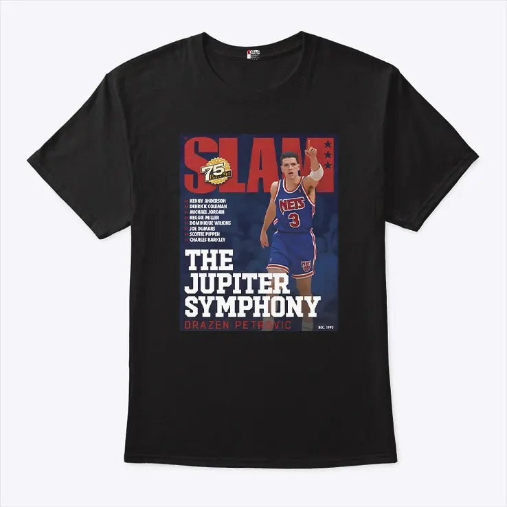 Drazen Petrovic The Jupiter Symphony Slam Cover Shirt