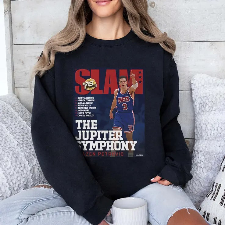 Drazen Petrovic The Jupiter Symphony Slam Cover Shirt