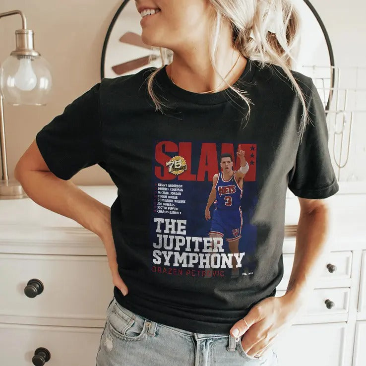 Drazen Petrovic The Jupiter Symphony Slam Cover Shirt