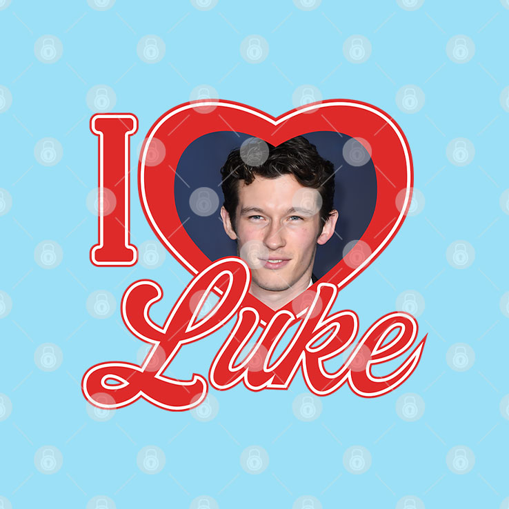 Dua Lipa Callum Turner I Heart Luke T Shirt