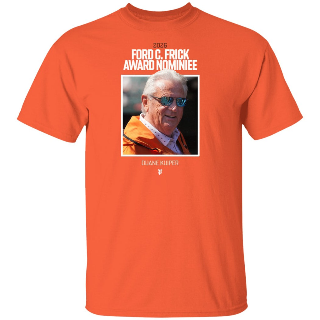 Duane Kuiper 2026 Ford C. Frick Award Nominiee Shirt