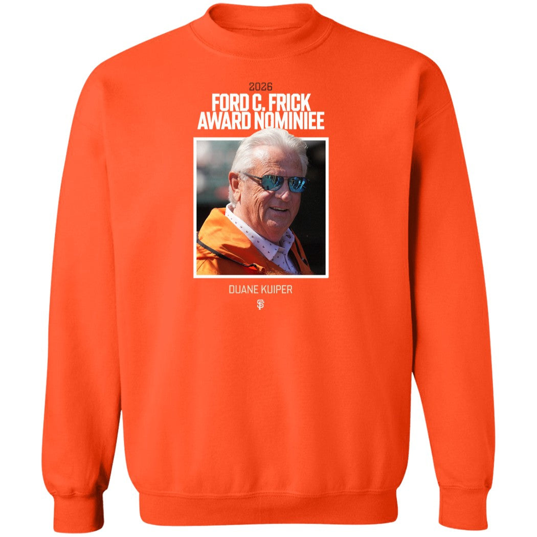 Duane Kuiper 2026 Ford C. Frick Award Nominiee Shirt