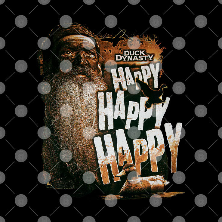 Duck Dynasty Phil Robertson Happy Happy Happy T Shirt