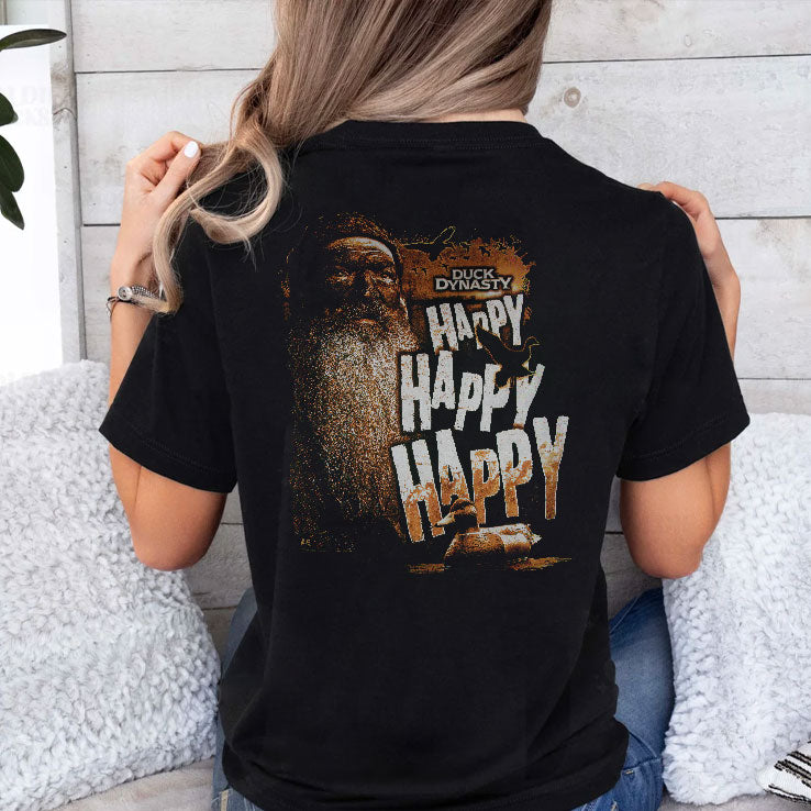Duck Dynasty Phil Robertson Happy Happy Happy T Shirt