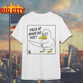 Duck Holding A Knife Yield What Die Size Shirt