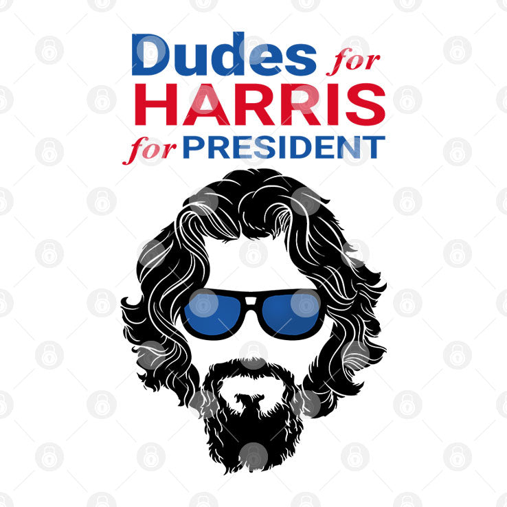 Dudes For Harris For President Shirt